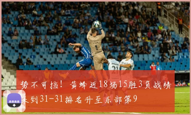 势不可挡！黄蜂近18场15胜3负战绩来到31-31排名升至东部第9